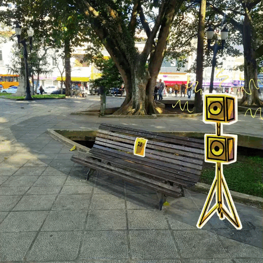 Gif - Vozes da Praça